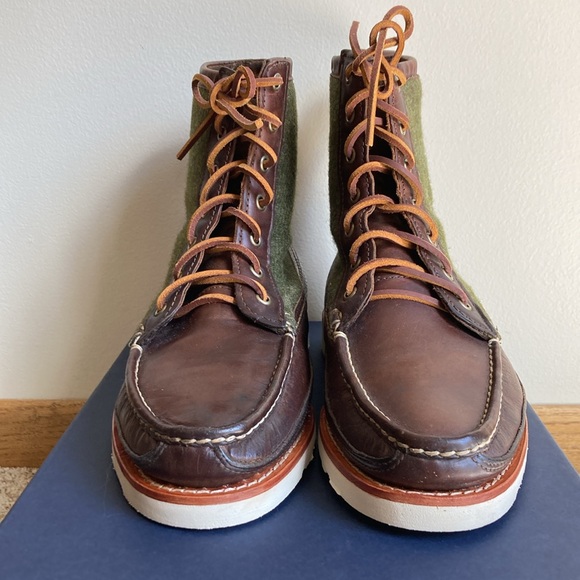 Oakstreet Bootmakers Wool Quarter Moccasin Boots MIUSA. Freshly Recrafted @ OSB - Picture 3 of 11